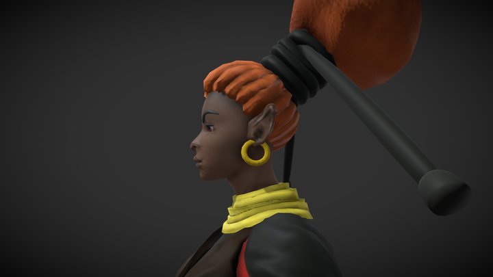 Capitã 3D Model
