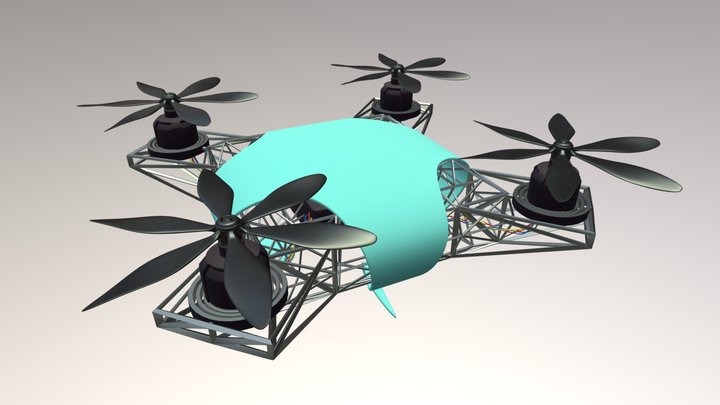 Drones of Venus 3D Model