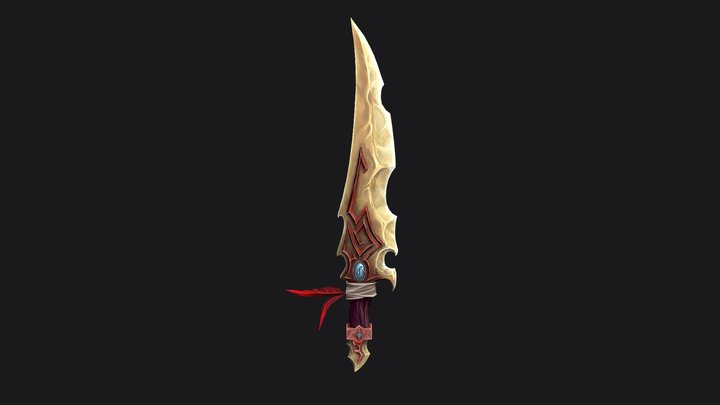 [Student Work] Epic Sword 3D Model