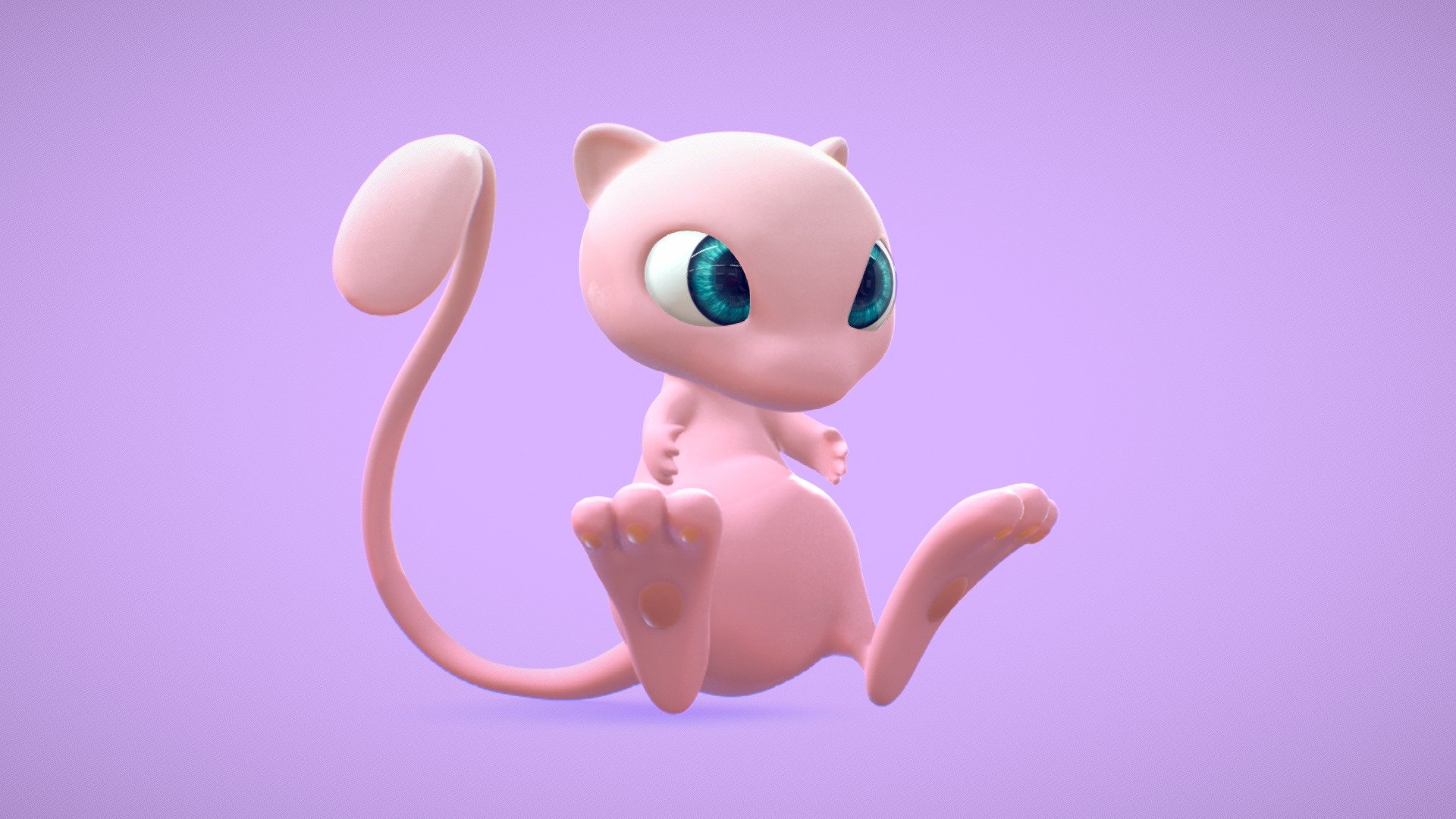 Mew 3d Model By Danielc87 3d Danielc87 [f7efd49] Sketchfab