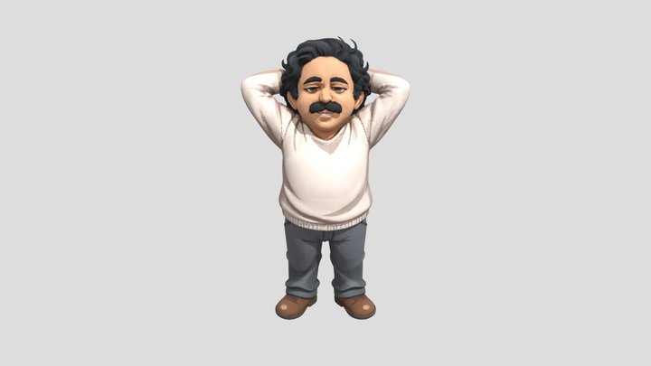 Relaxed Gentleman 3D Model