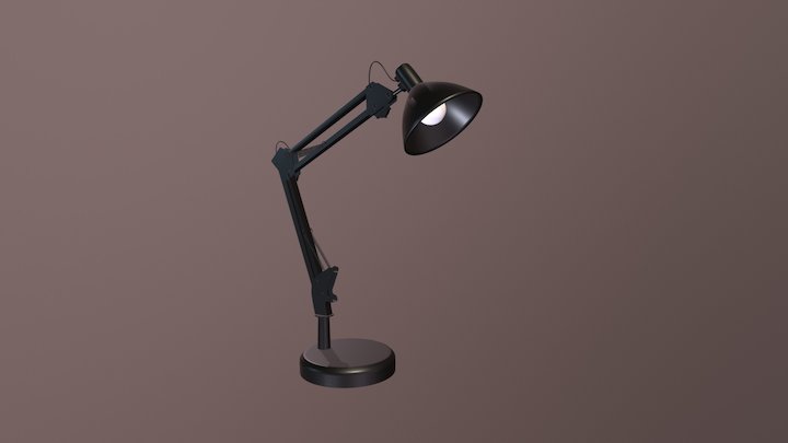 Study Lamp 3D Model