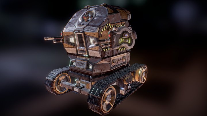 Main Drone - G.R.I.T. 3D Model