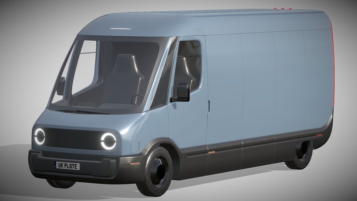 Minibus 3D Model