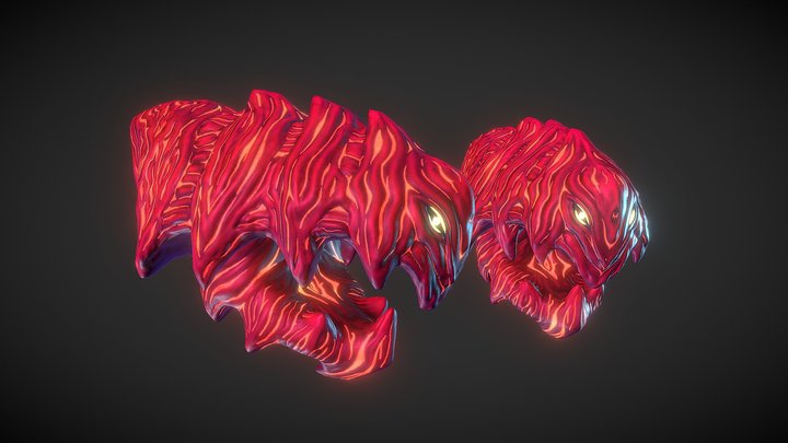 Living Weapon Gauntlet 3D Model