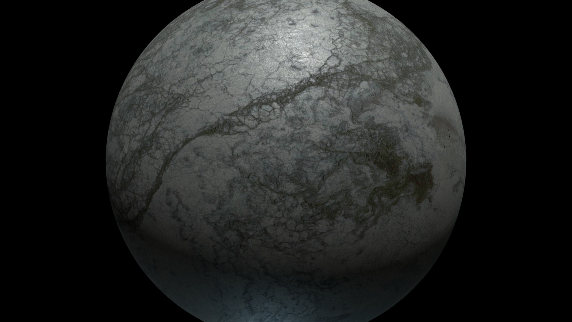 3D model Planet Patina - This is a 3D model of the Planet Patina. The 3D model is about a close up of the moon.
