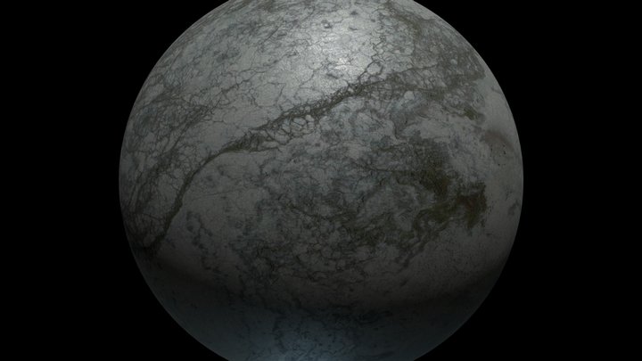 Planet Patina 3D Model