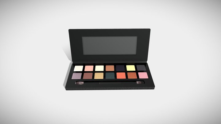 Makeup Palette 3D Model