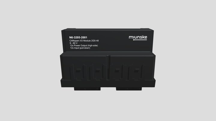 I O Modul 3D Model