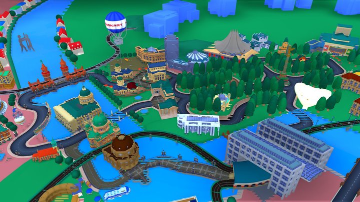 Berlin Byways 3D Model
