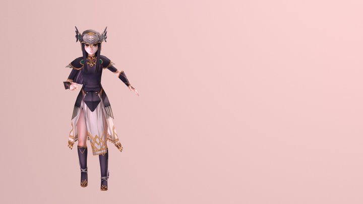 AhlyーVALKYRIE PROFILE 3D Model