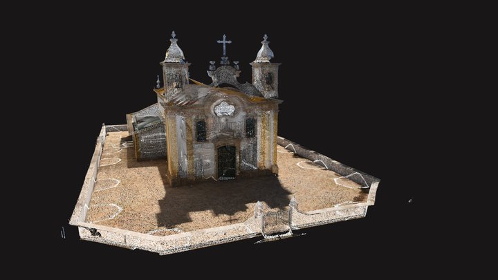 Point Cloud - Church 3D Model