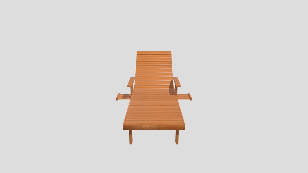 Wooden Lounger