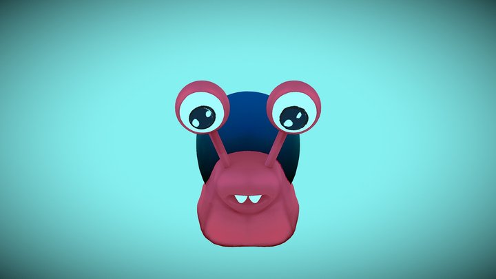Snail kun 3D Model