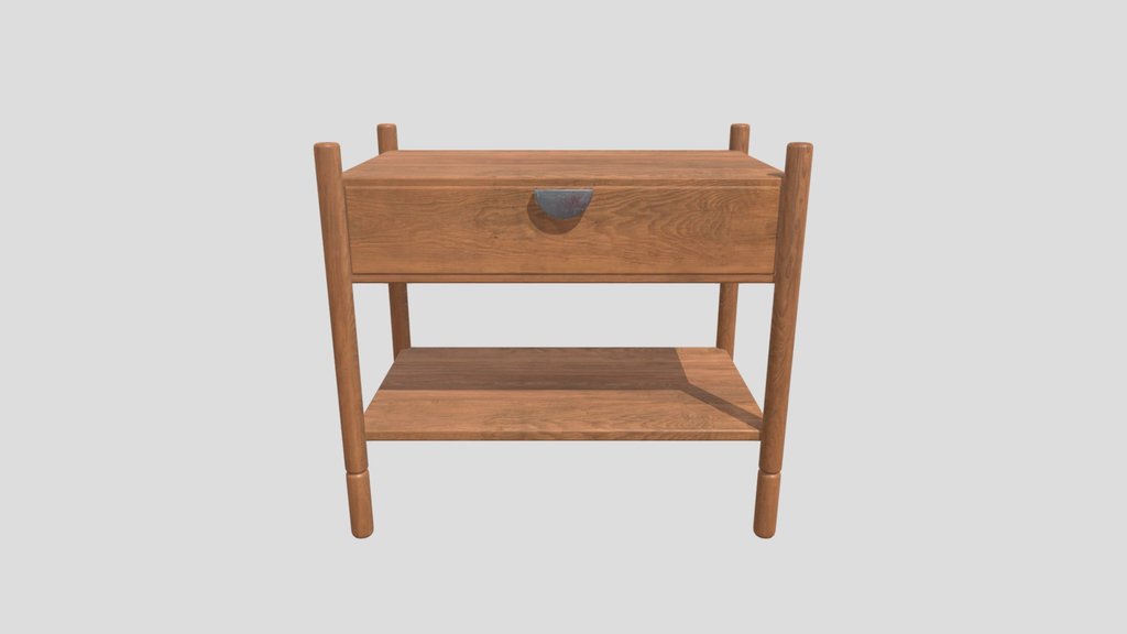 Wooden Drawer Table