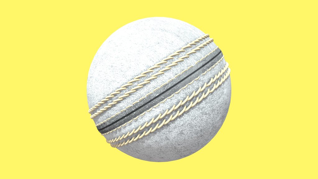 Cricket Ball (Sports) (White).