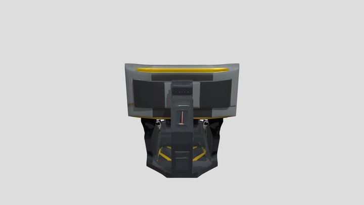 racing simulator 2 3D Model