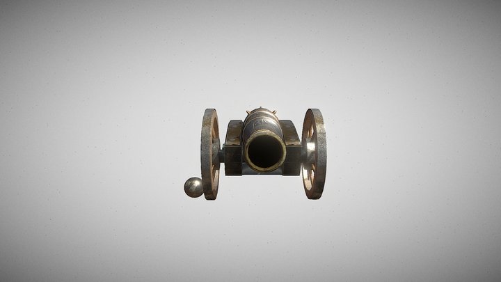Cañon 3D Model