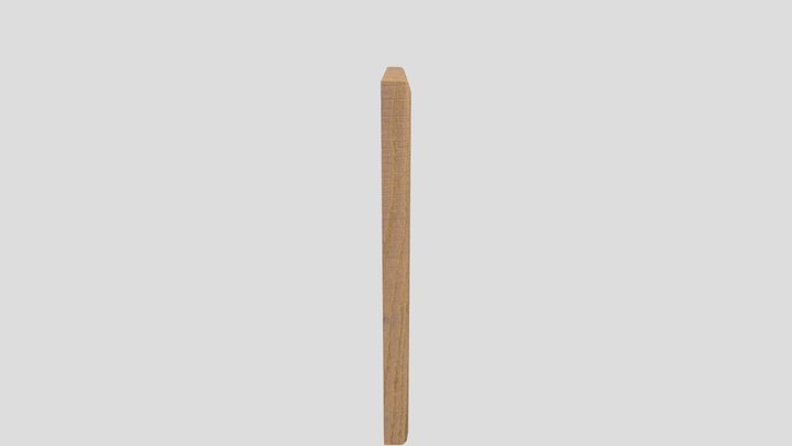 wooden_picture_frame 3D Model
