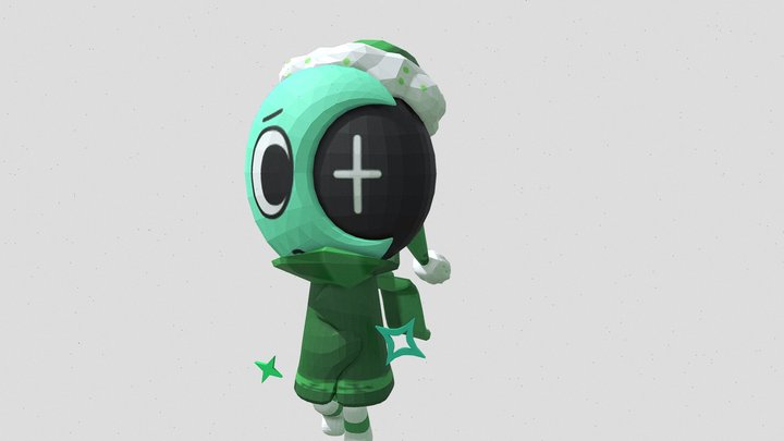 Festive frenzy astro skin idea 3D Model