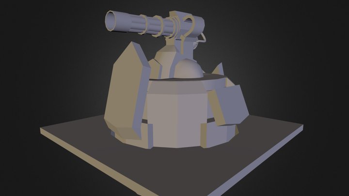 GunTower_LVL2 3D Model