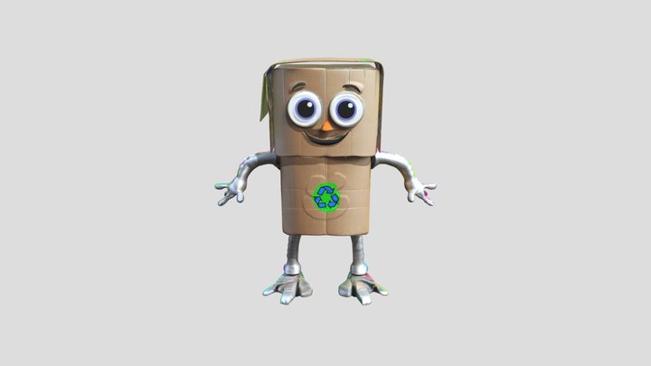 Figura: Reciclaje – Gratis 3D-model STL