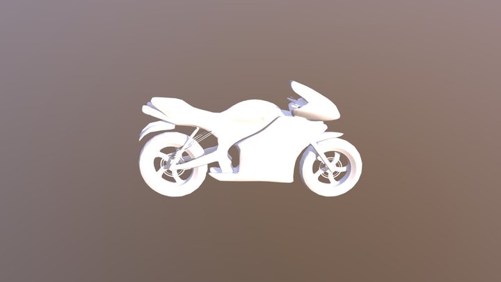 Motocycle 3D Model