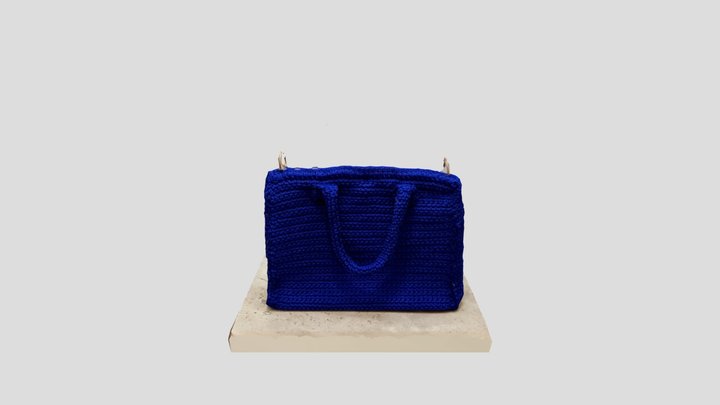 Bolsa azul 3D Model