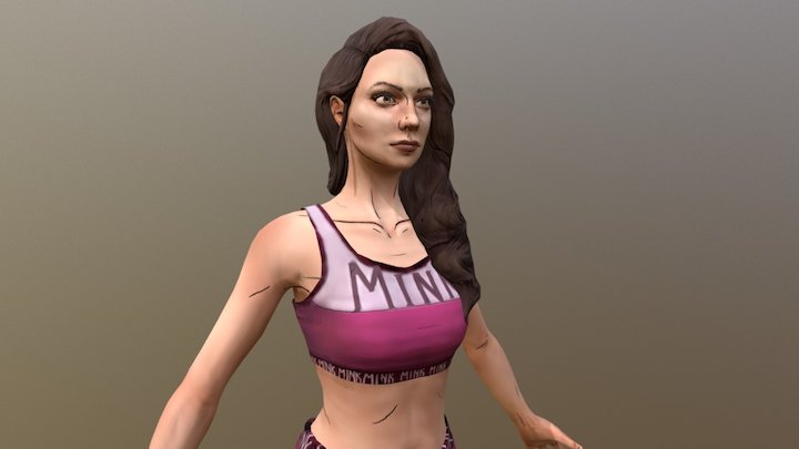 Character Model : Jessica 3D Model