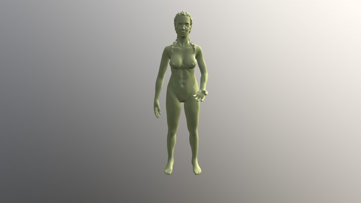 Women Sculpture 3D Model