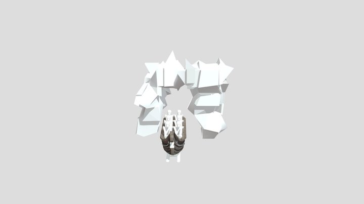 Theme Park Ride 3D Model