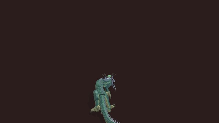 Minehero-ChineseDragon 3D Model