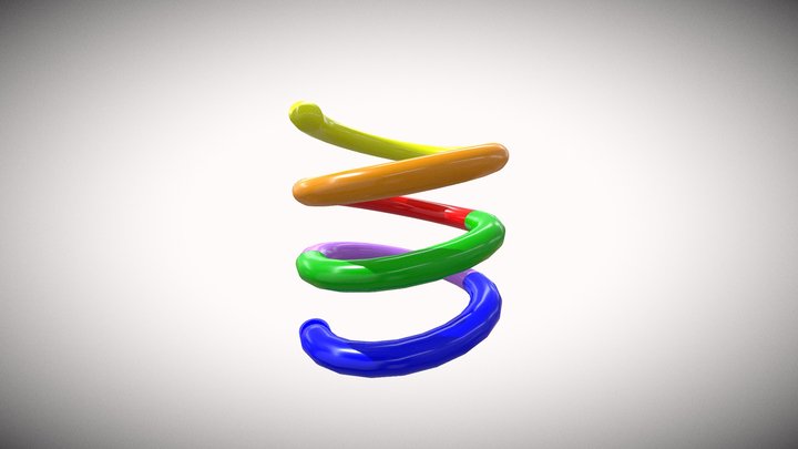 Spring 3D Model