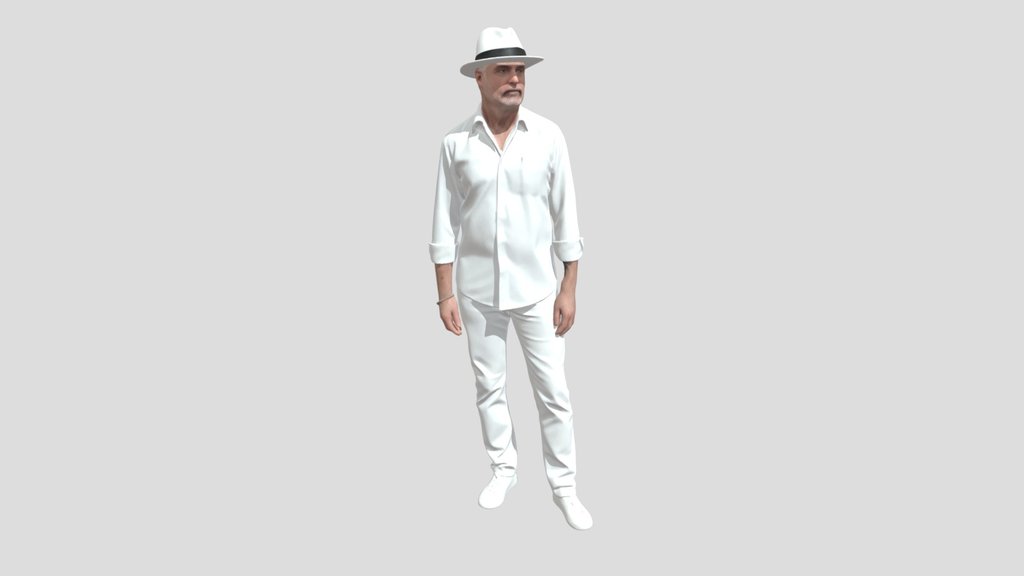 White Linen Gentleman