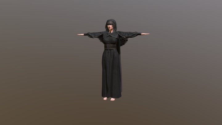 The Morrigan 3D Model