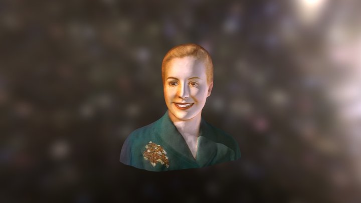 María Eva Duarte - 3d Model 3D Model