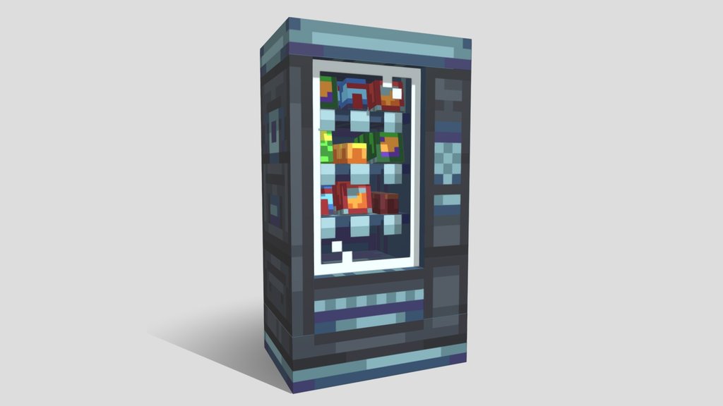 Gray Vending Machine