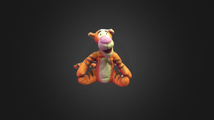 03_Masking (Tiger doll- version 1) 3D Model