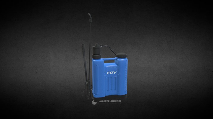 FM16 - FM20 [UPT] Backpack sprayer 3D Model