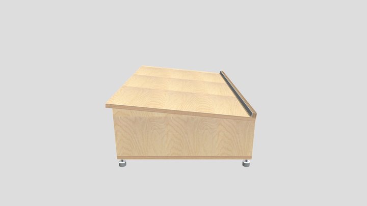 Custom Speaker Stand for ATC C6C Centre Speaker 3D Model