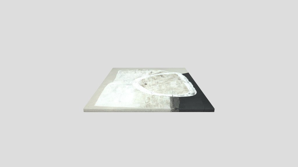 Painting White Stone