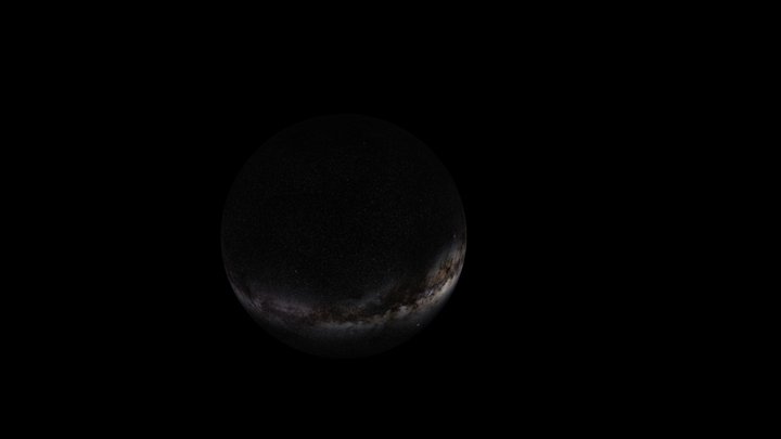 Ball from the outside, sky from the inside 3D Model