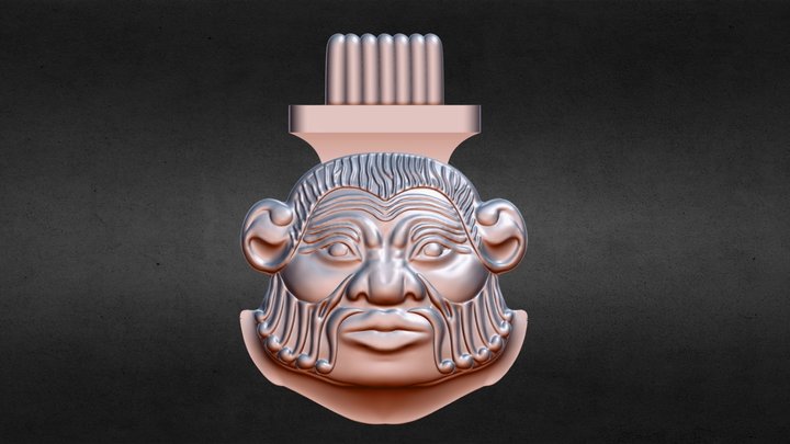 Farounic face 3D Model