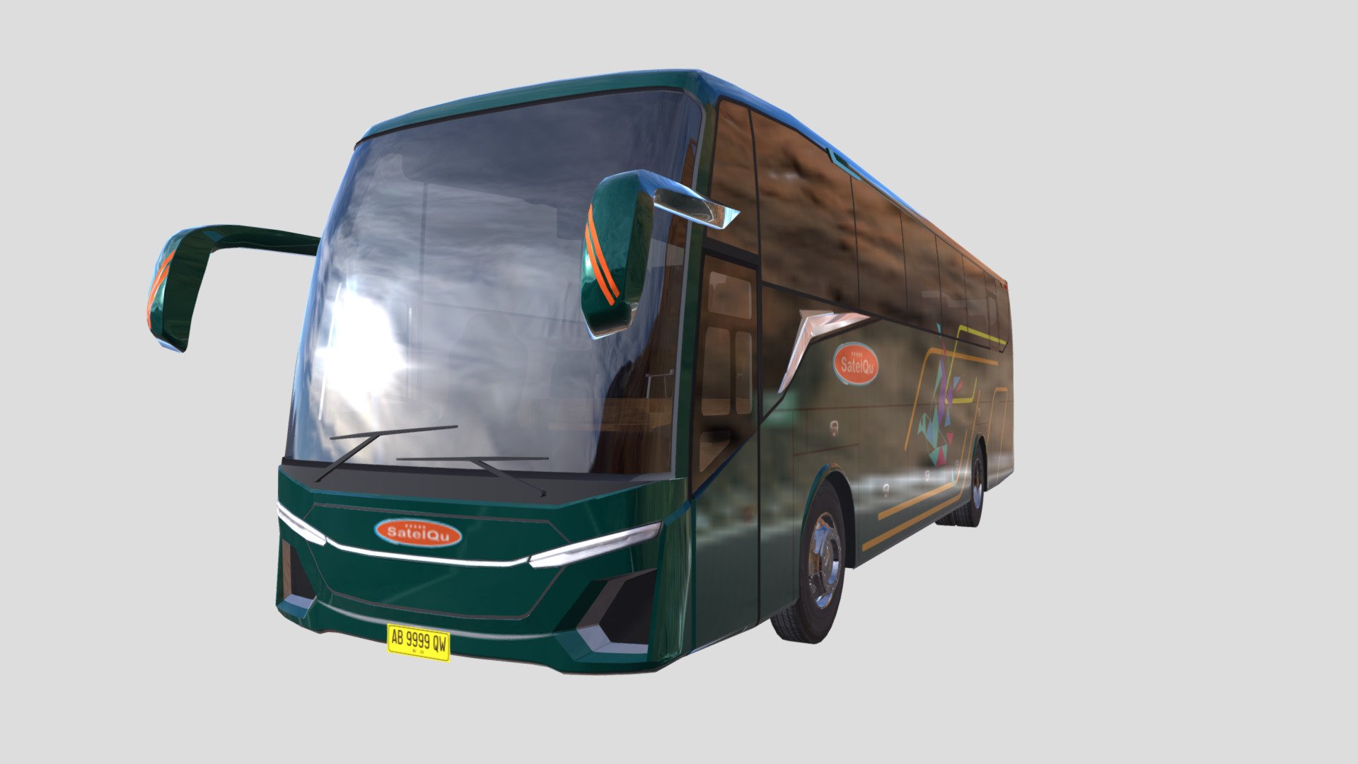 JetBus 5 by Adi Putro - 3D model by umaryudipratama [f808393] - Sketchfab