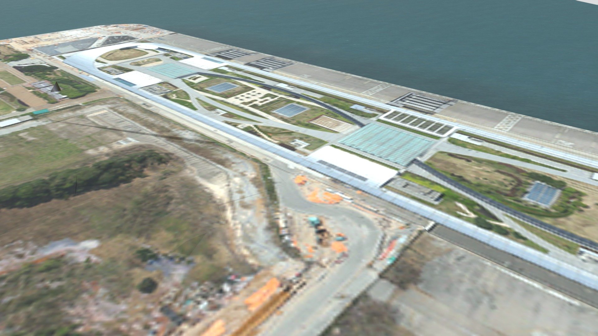 Kai Tak Cruise Terminal Base Map - Download Free 3D model by patrick ...