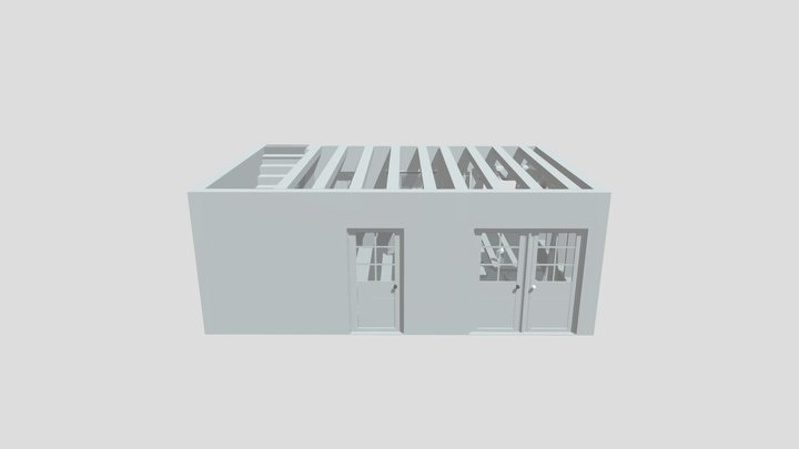 scena veche 3D Model