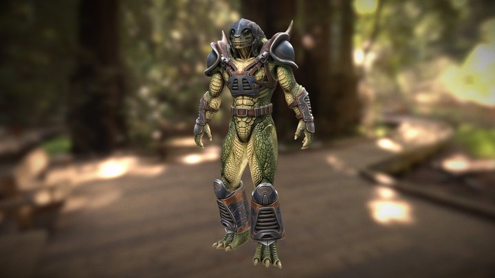 Sleg Soldier - Animated (Turok: Evolution) – Free 3D Model STL