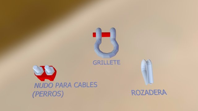 Accesorios para Cables 3D Model
