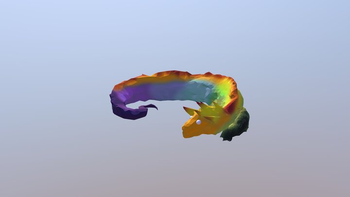 Heat Dragon 3D Model