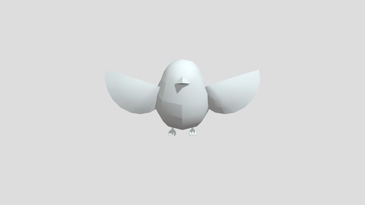 Brd_ Sparrow00 3D Model